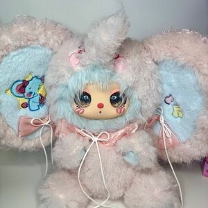 “Pink Elephant” - Liila 600% V3 Masquerade Party Series Oversized Plush Doll🐘🩷